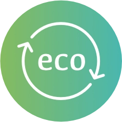 環境への配慮を示すアイコン