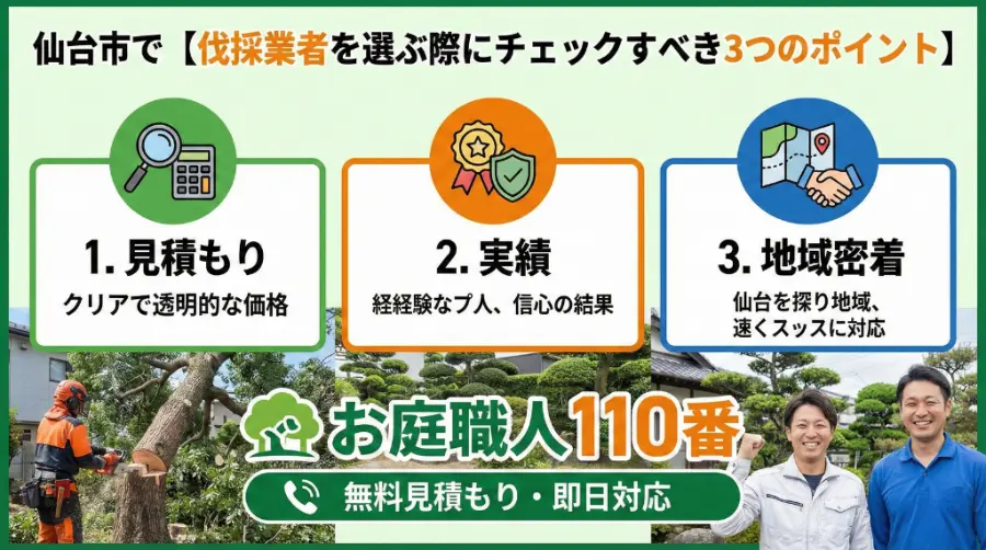 失敗しない3つのポイント